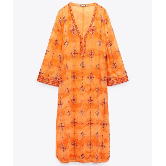 LIMITED EDITION MIDI Zara Shimmery Tunic Dress